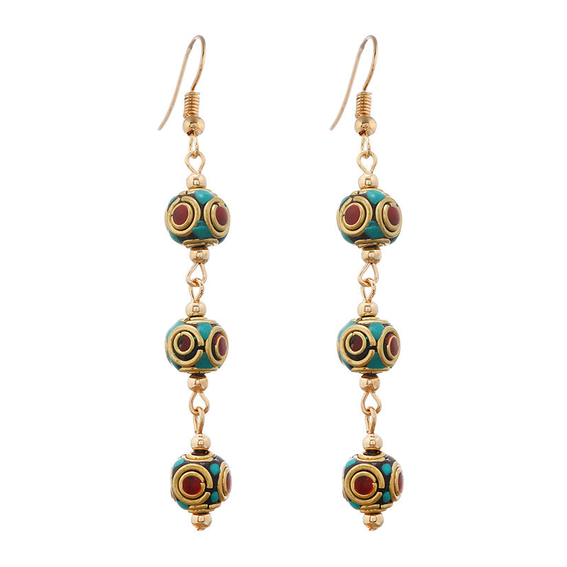 Wholesale Exotic Retro Alloy Earrings